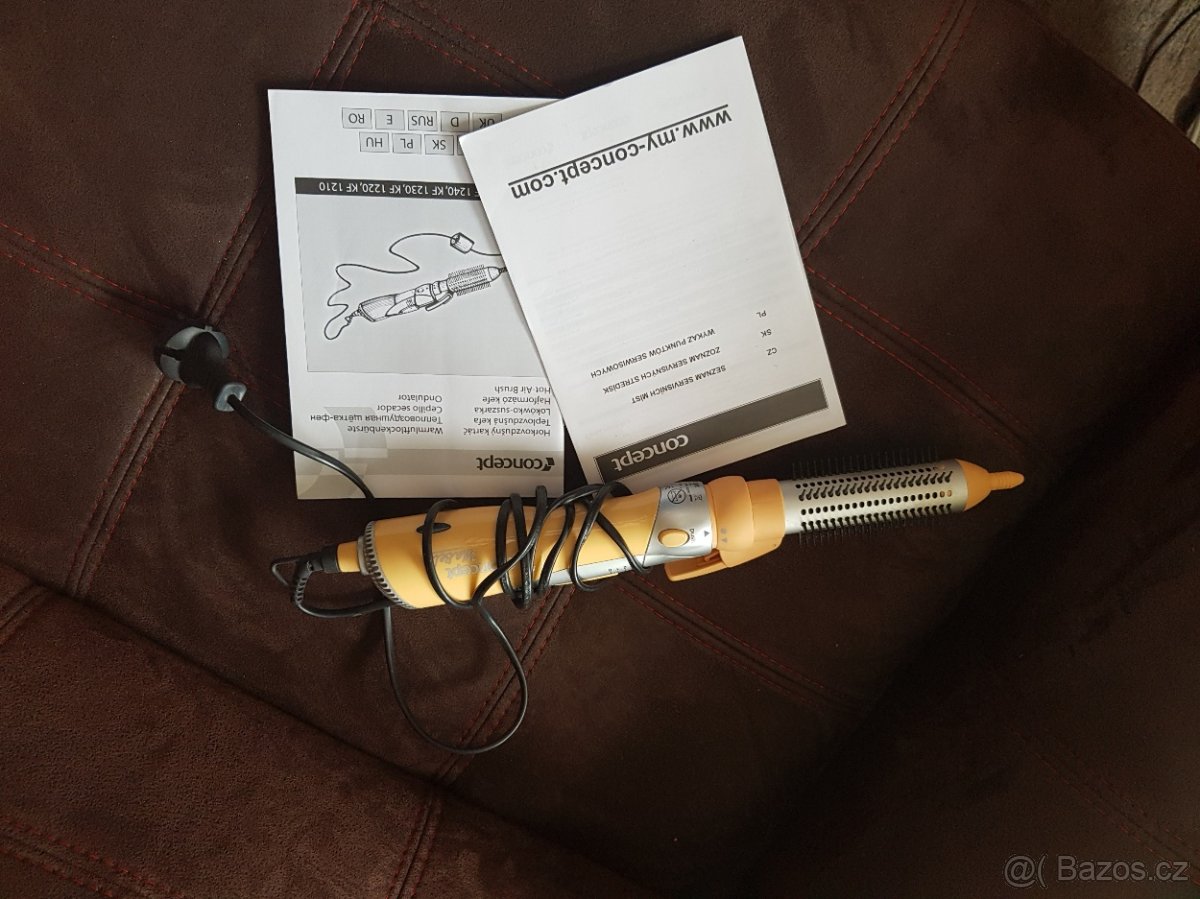 horkovzdušný kartáč zn.Concept