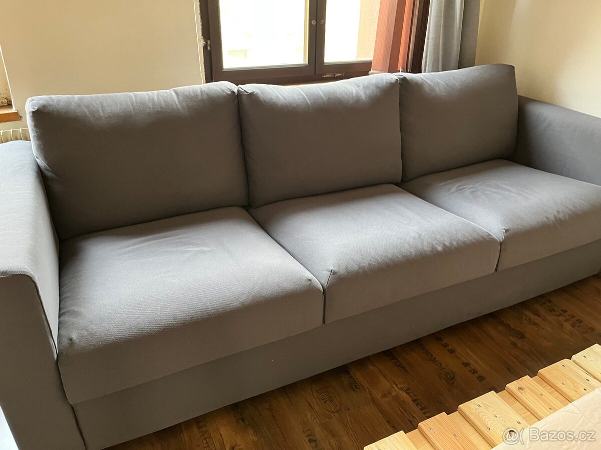 Třímístná sedačka Vimle Ikea