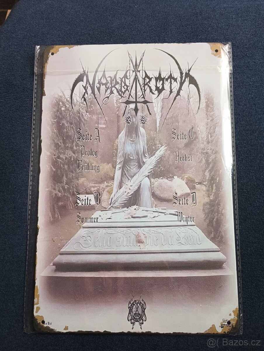 Plechová cedule Nargaroth