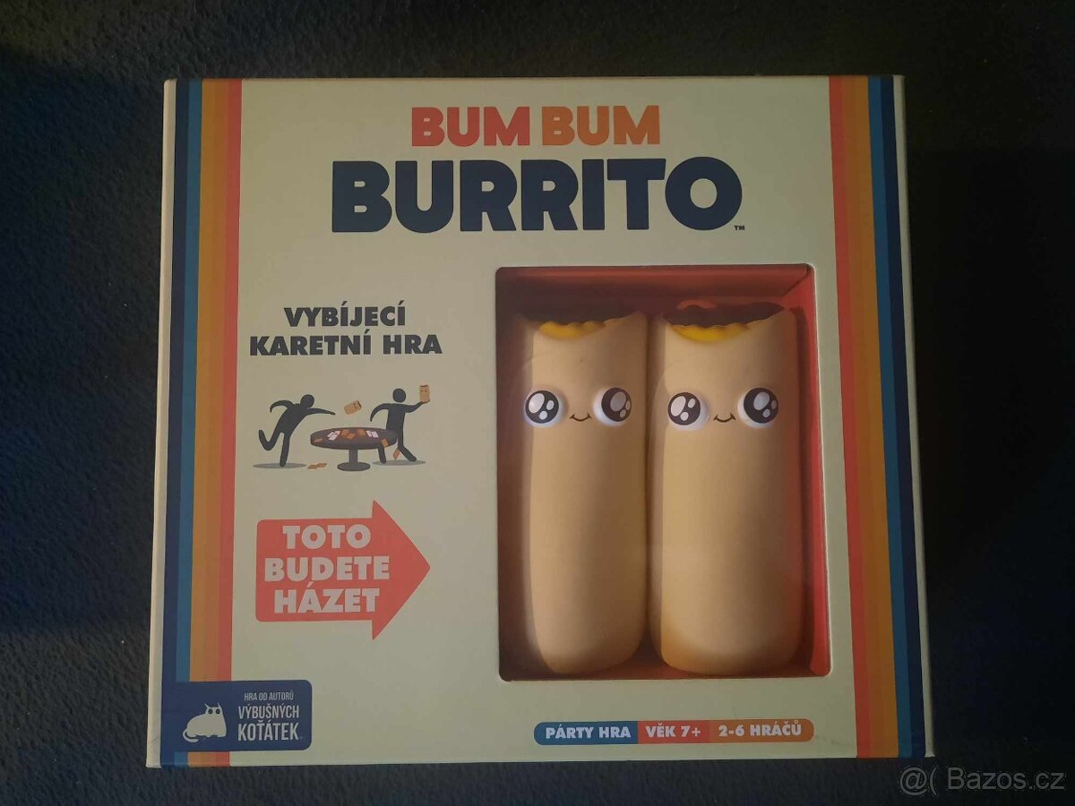 Karetní hra Bum Bum Burito - poštovné v ceně