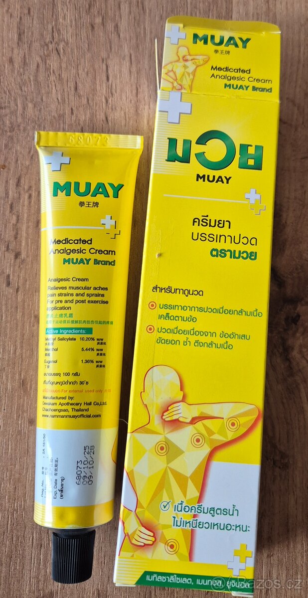 Originál Thajský krém Muay