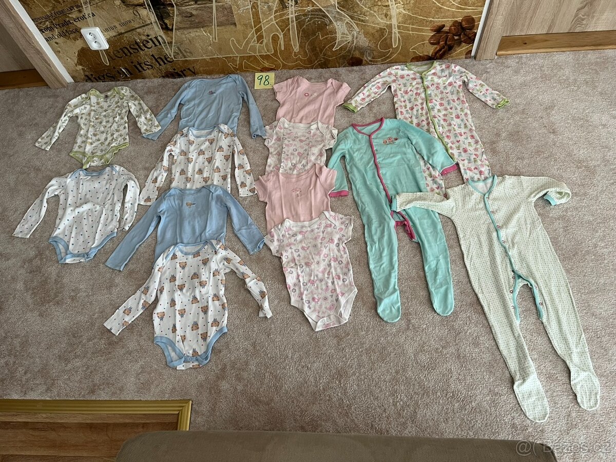 Dětské kojenecké (dívčí) oblečení - vel. 98