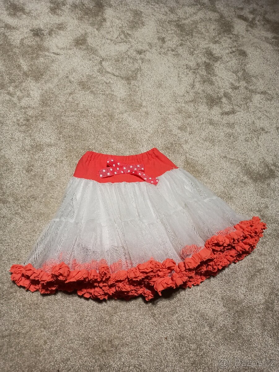 Krásná tylová tutu sukně vel. 134-140
