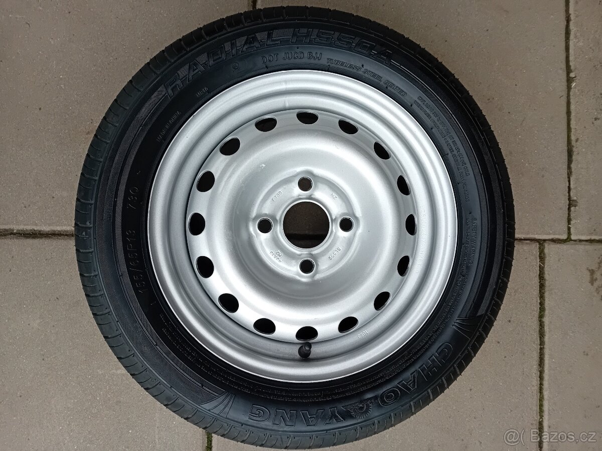 PŘÍVĚS NOVÁ REZERVA 4x100 Zátěžové Pneu 155/65R13 73Q