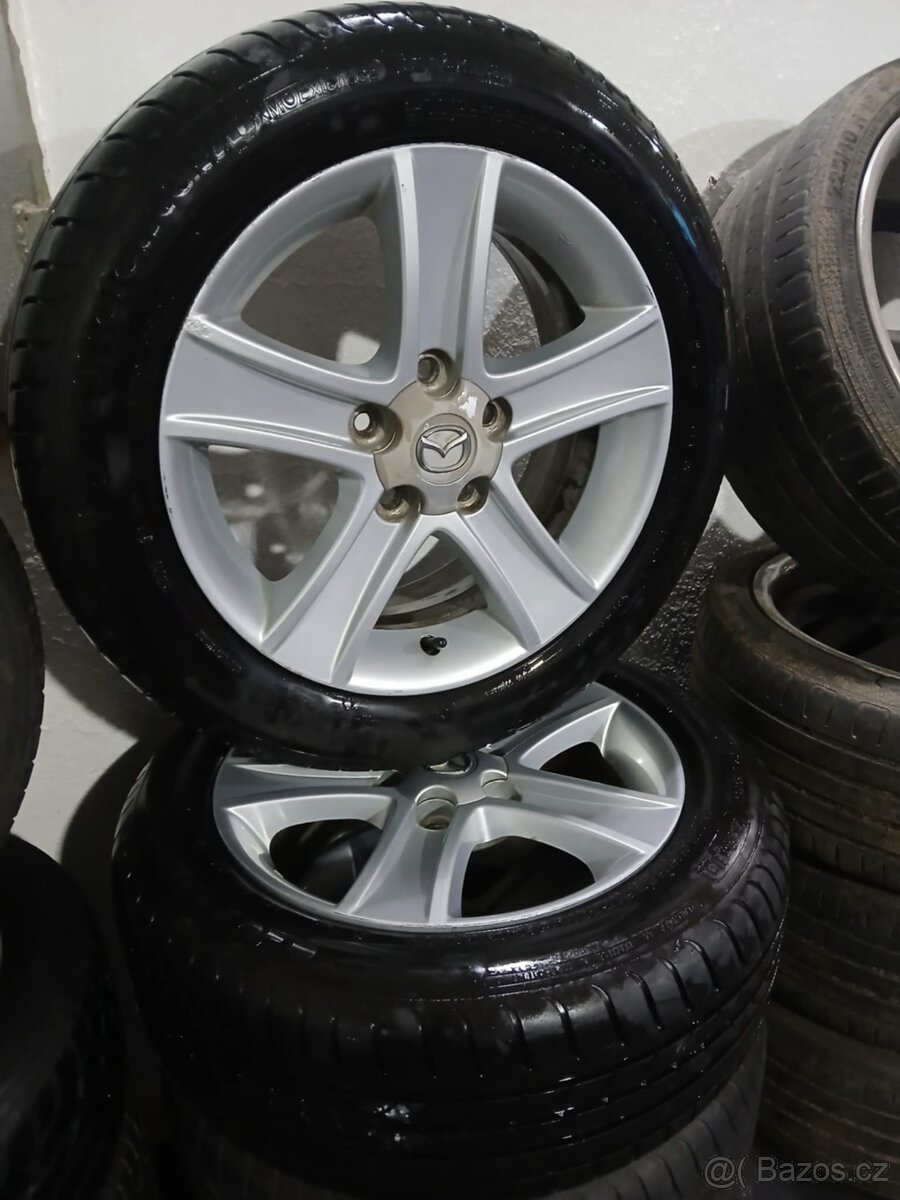 SADA LETNÍCH KOL MAZDA 5x114,3 R16