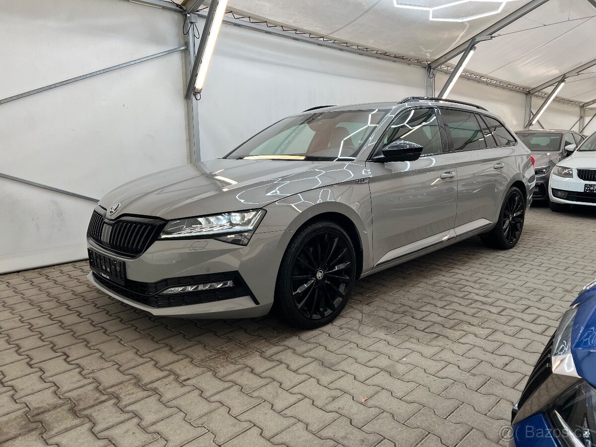 Škoda Superb III combi 2.0TDi,147kW,DSG,4x4,Sportline,ZADÁNO