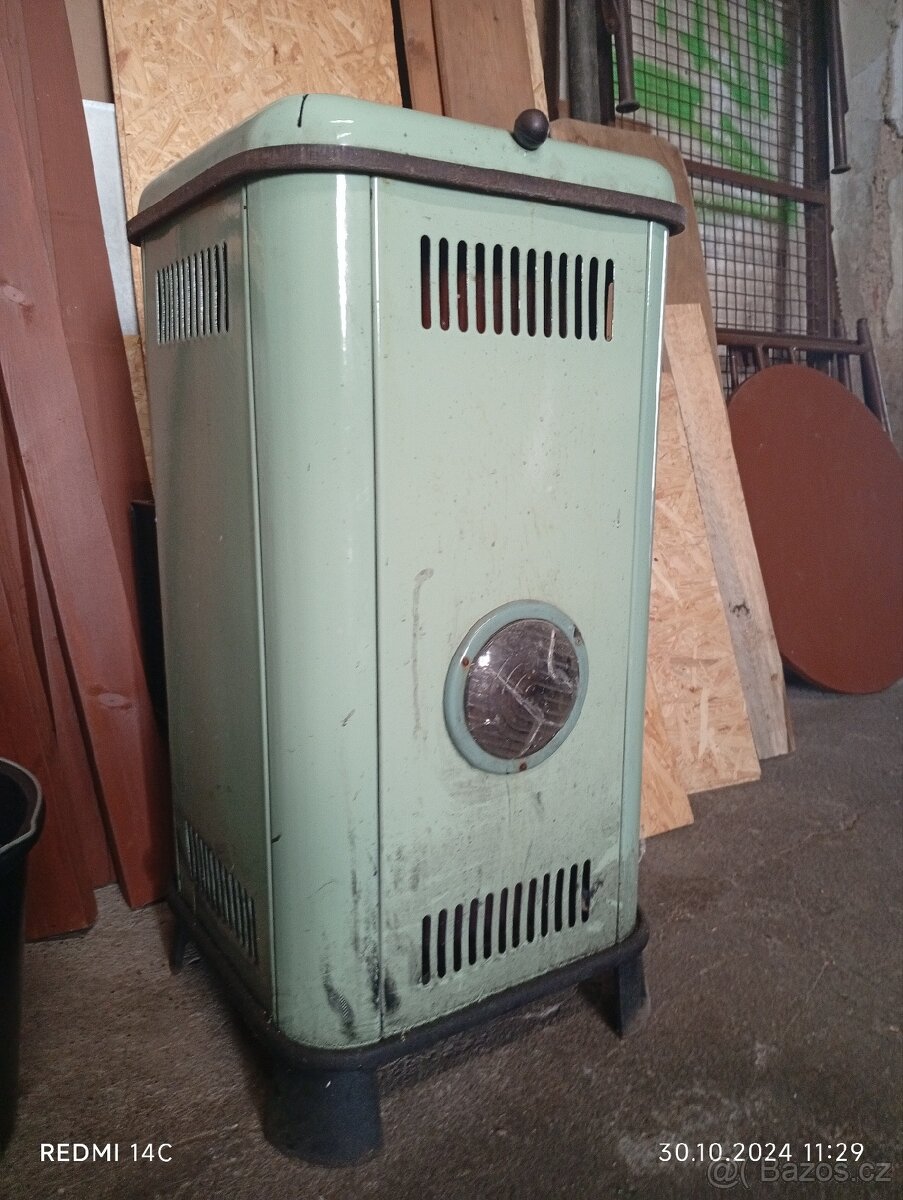 Retro kamna na olej