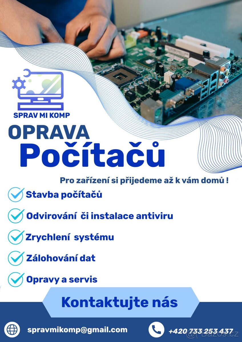Oprava počítačů za super ceny