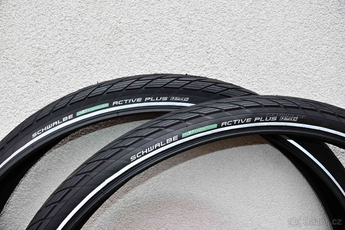 Pláště na kolo Schwalbe Active plus nové 28x2