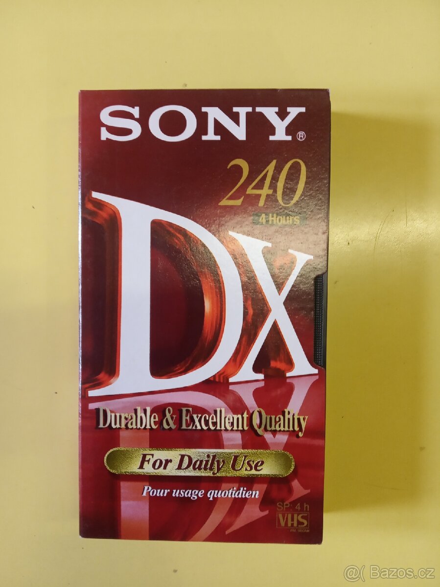 VHS videokazety