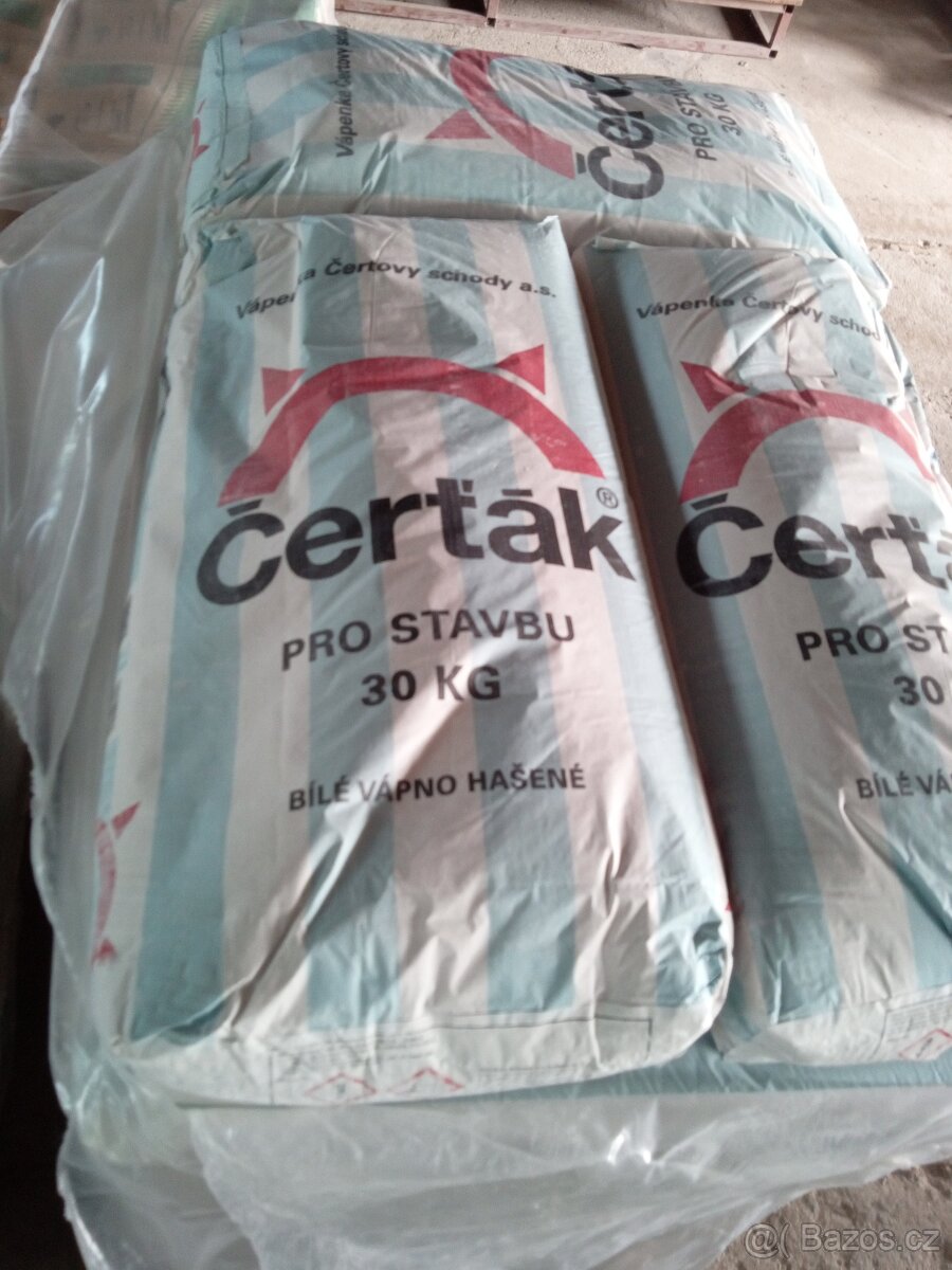 Čerťák bílé vápno