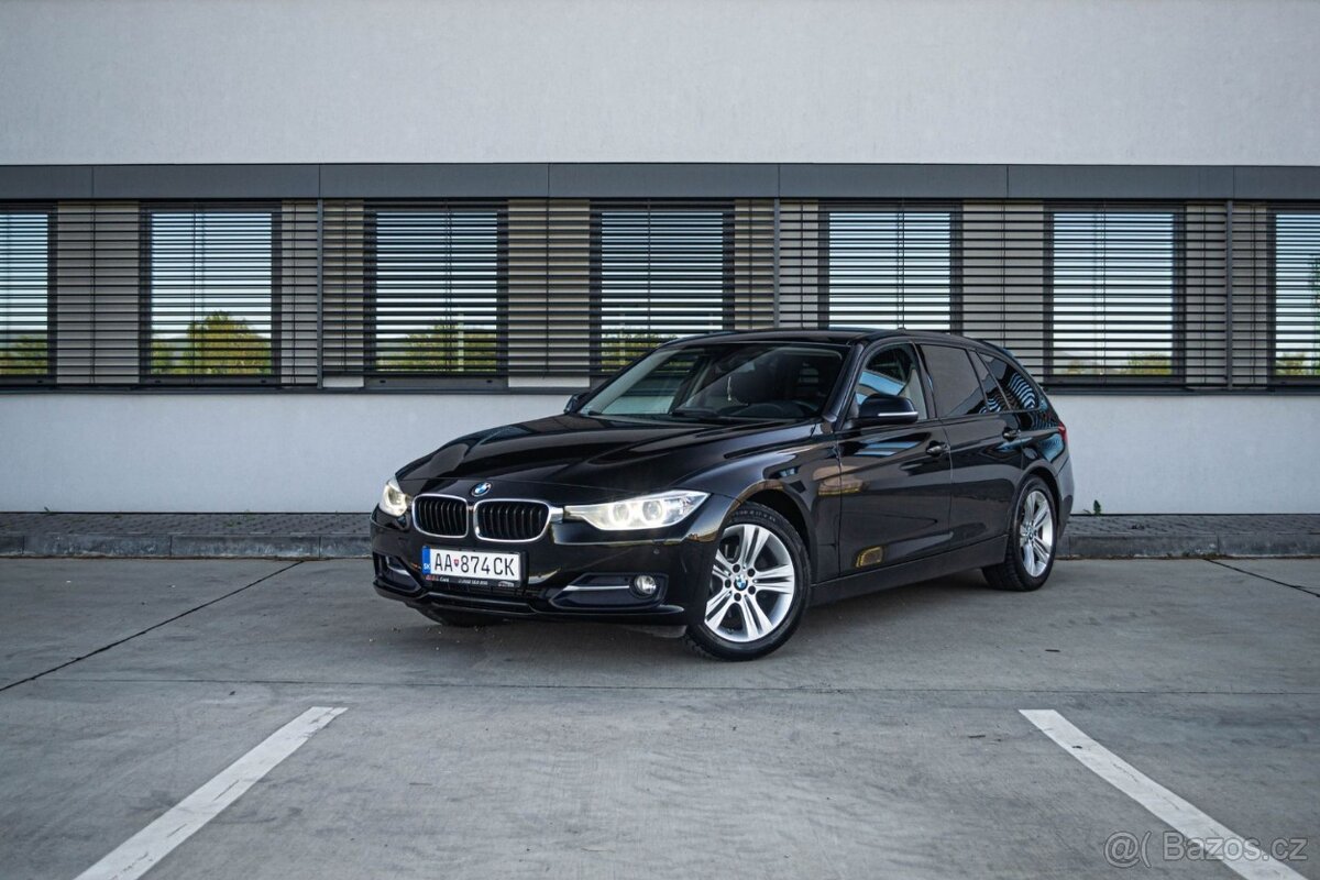 BMW Rad 3 Touring 318d A/T Black