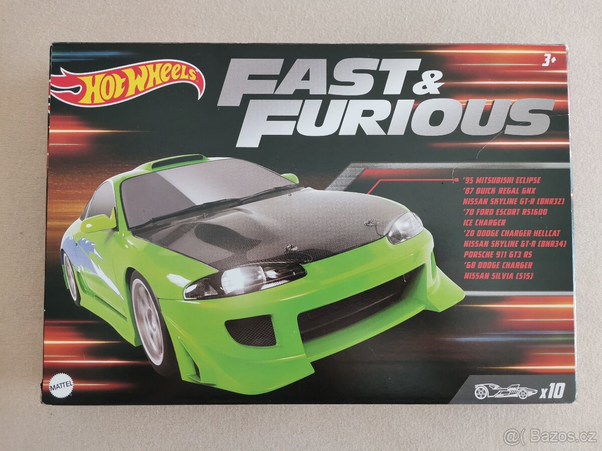 Hot Wheels Fast and Furious 10 pack - eclipse