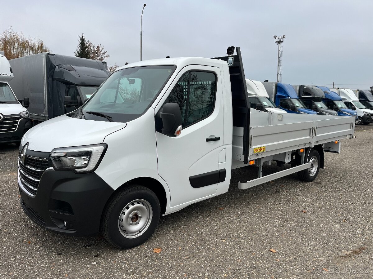 Renault Master 2.3, 165k, Valník, Tažné