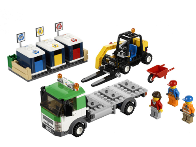 LEGO CITY 4206 Recyklační vůz - Z VÝSTAVKY