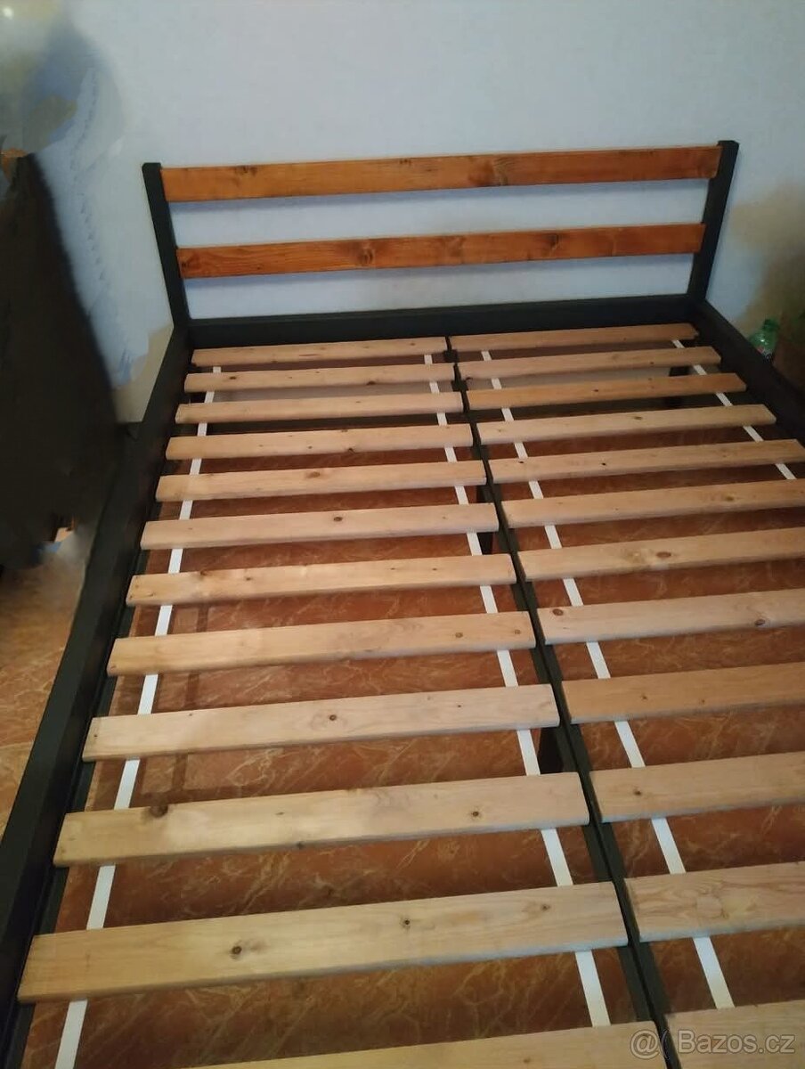 Postel 160cm vlastní výroby