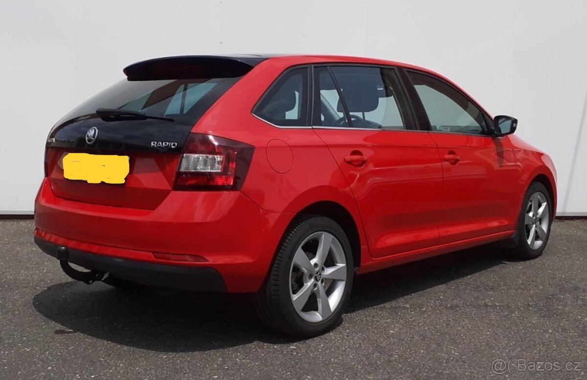 Rapid Spaceback Style Manuál 1,2 81kw CJZD 65tis km DíLY