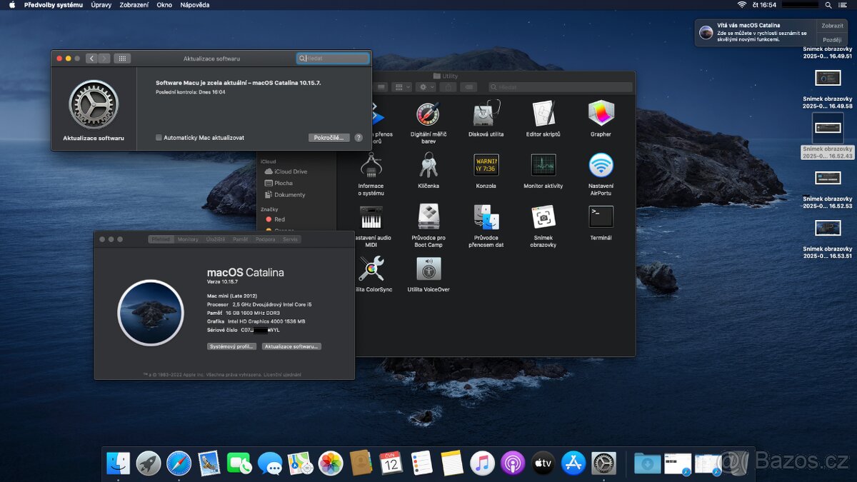 Mac Mini (late 2012) upgrade 16 GB + 500 SSD