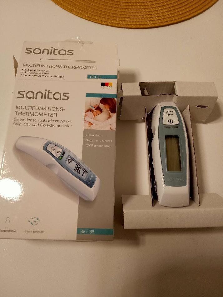 Digitální lékařský teploměr zn. Sanitas