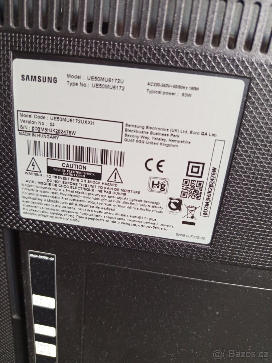 Prodám televizi samsung