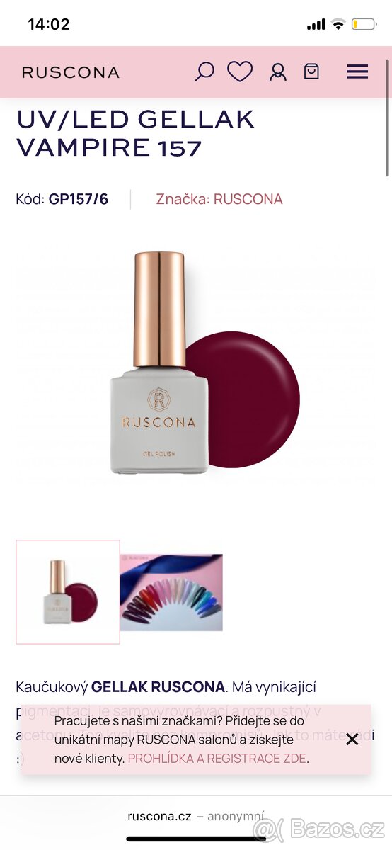 Ruscona gel laky
