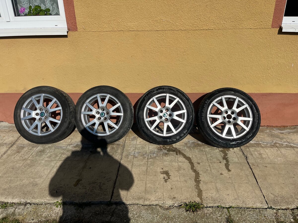 Alu kola spider Škoda