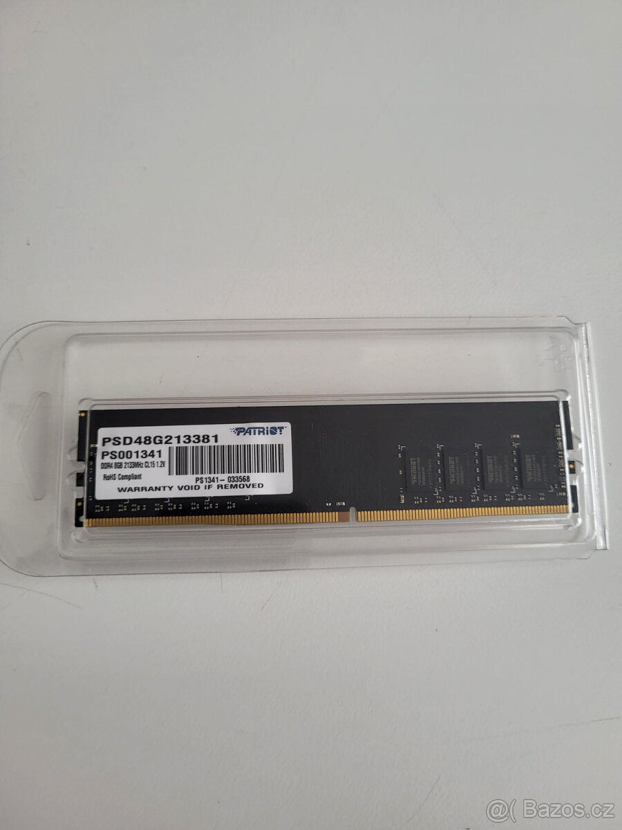 8GB DDR4 (1x8GB) 2133MHZ