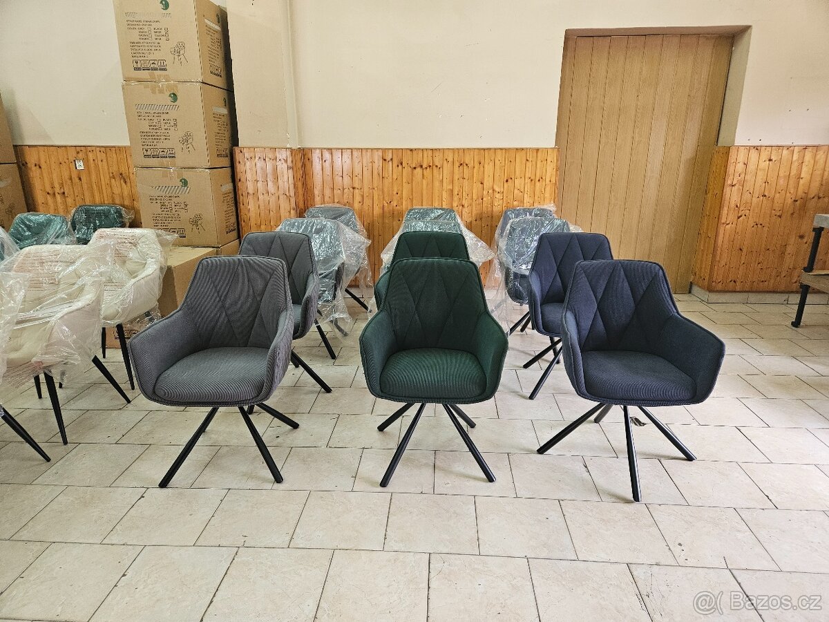 Jídelní křesílka otočná