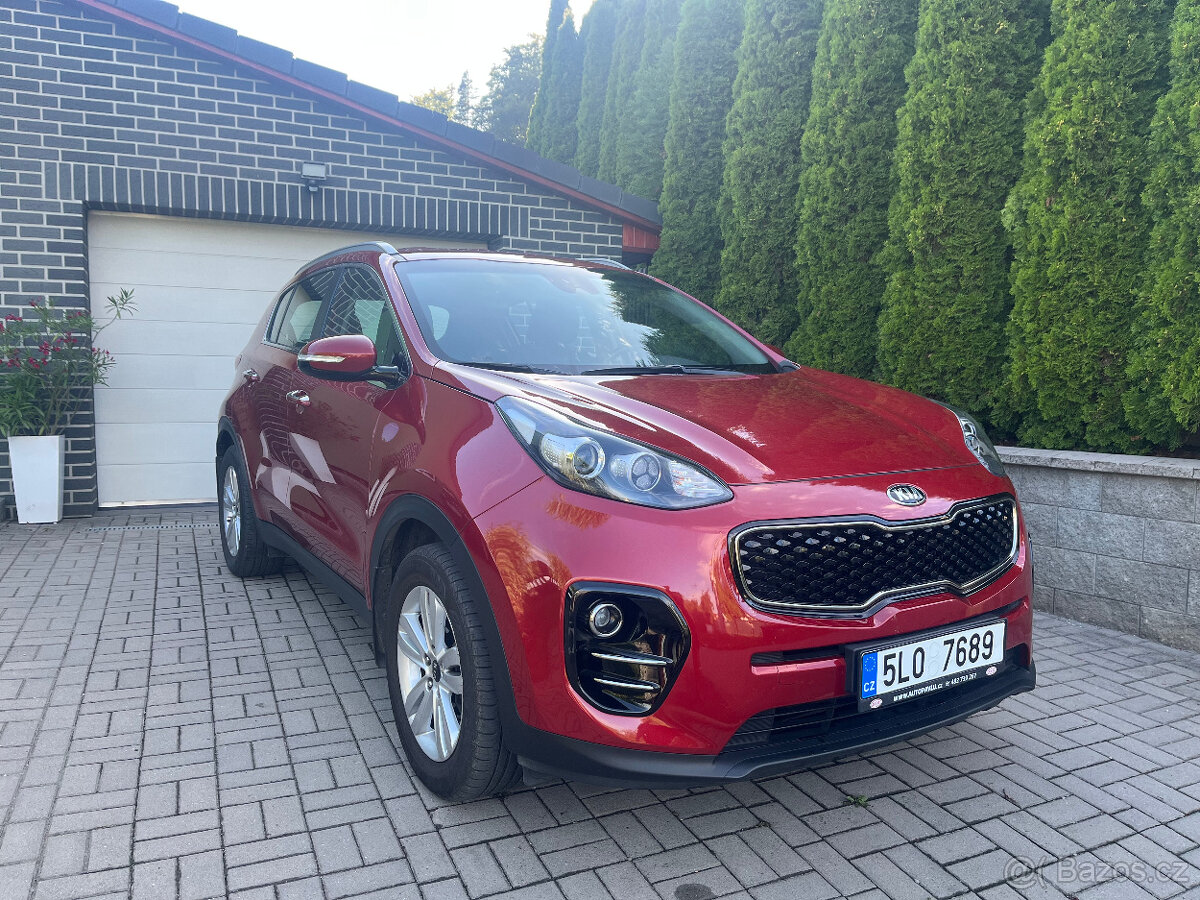 Kia Sportage, 1,7crdi-85kw, CZ, 1.maj, servis KIA
