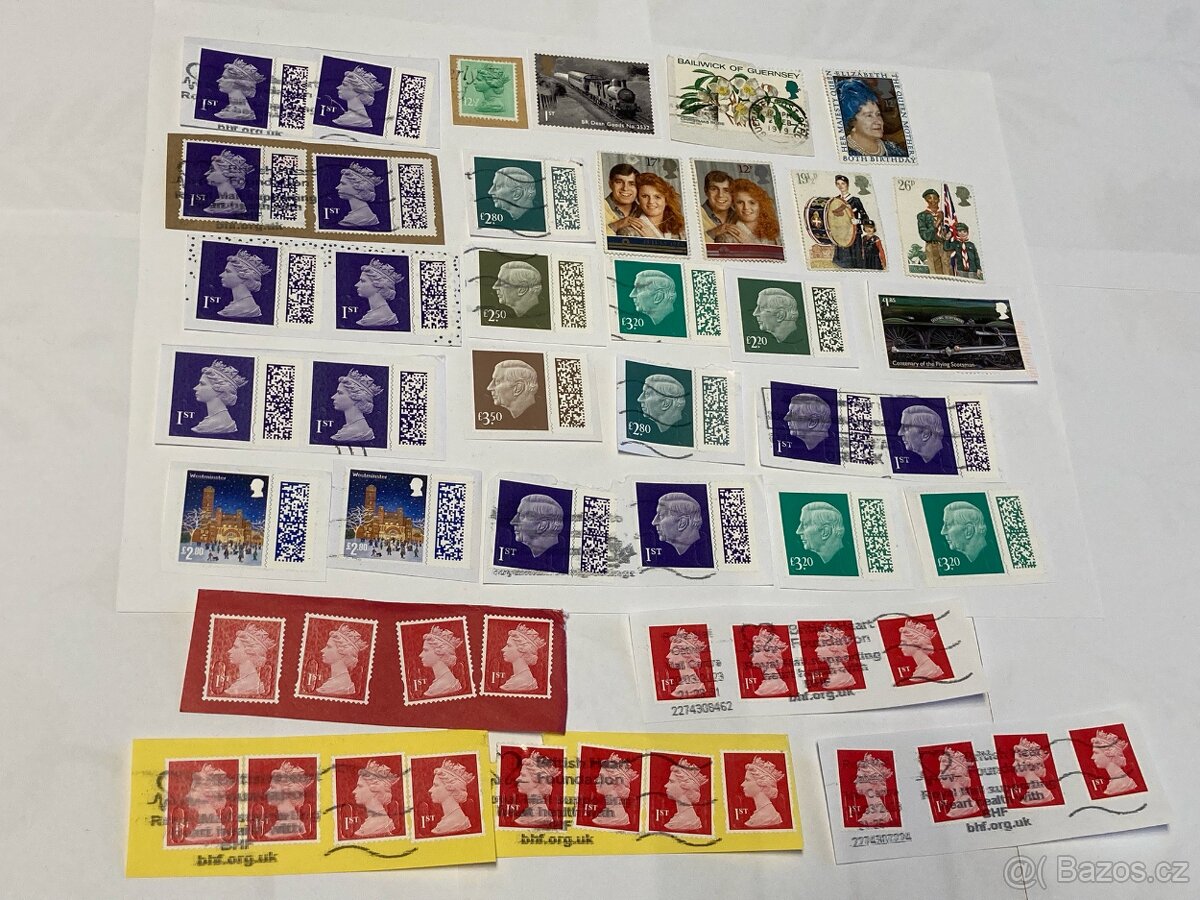 poštovní známky - Anglie