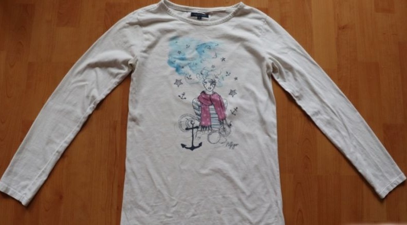 Dívčí tričko Tommy Hilfiger vel.170/176