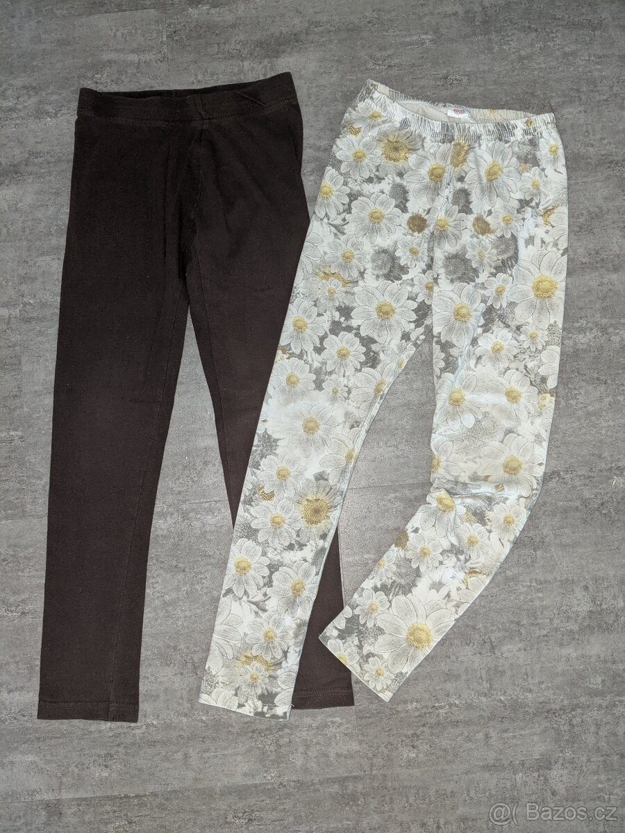 2 x legíny - vel 140