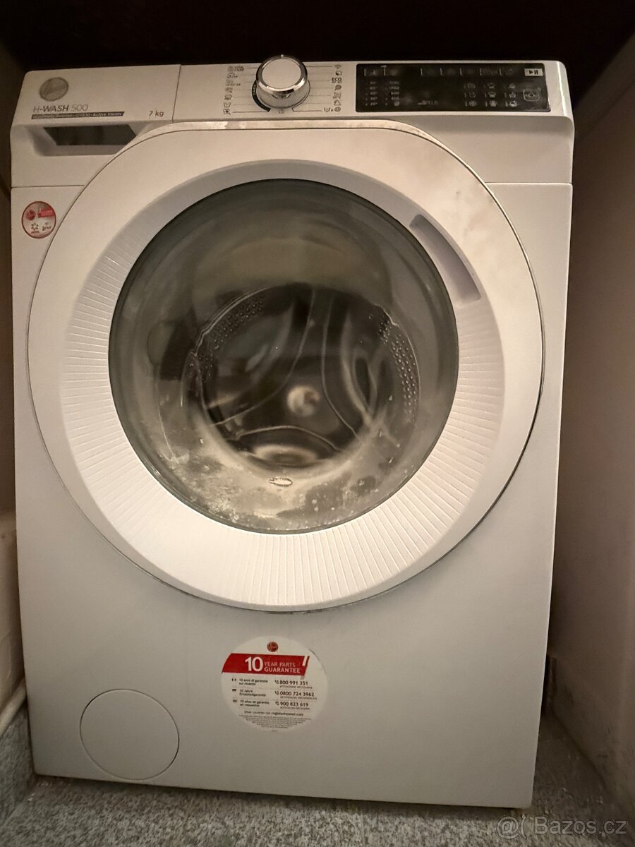 Pračka HOOVER H-WASH 500 7 kg, A-třída, apliKACE, TOP stav
