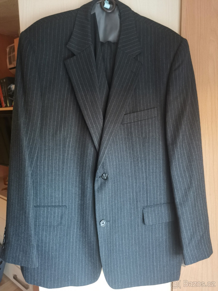 Pánský oblek C&A velký, vel. 30