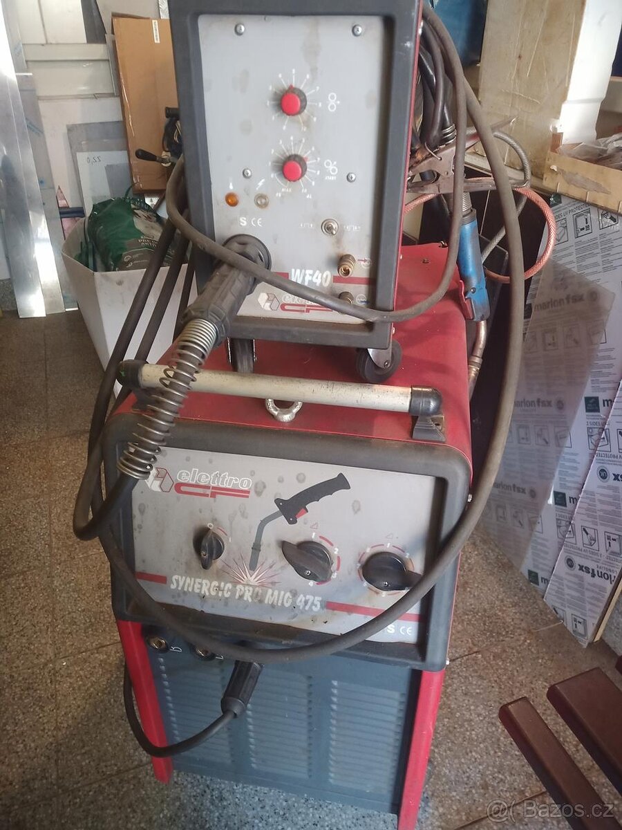 Svářečka ELETTRO SYNERGIC PRO MIG 475 (6433)