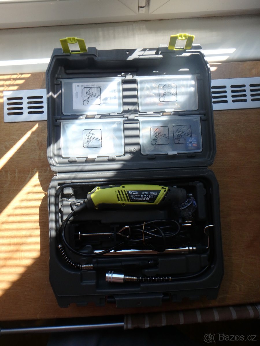 Prodám přímou brusku Ryobi EHT150V s příslušenstvím