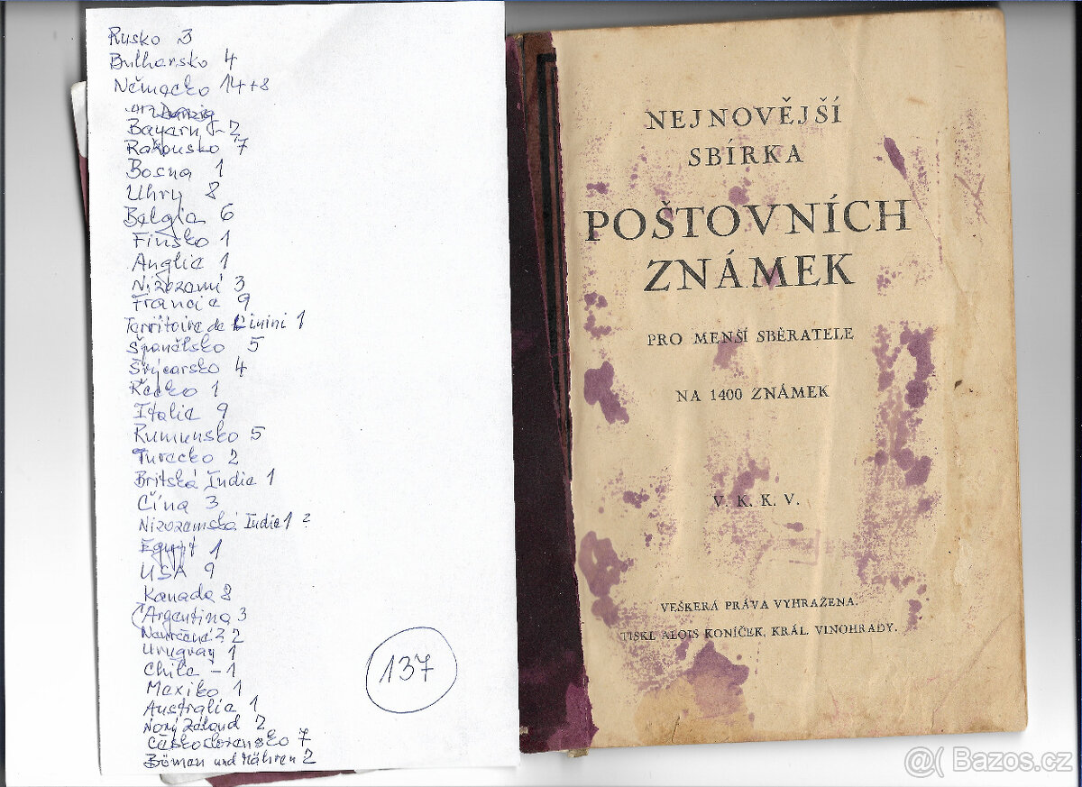 Album poštovních známek