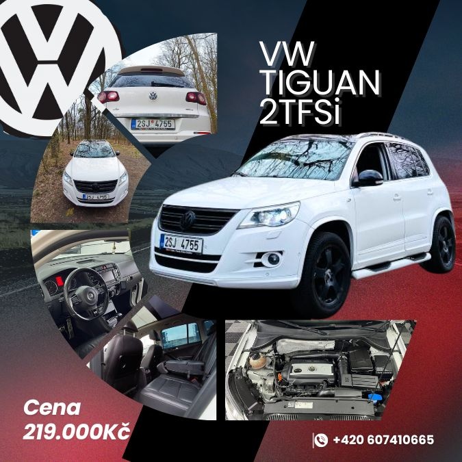 VW Tiguan 2.0TFSI R-Line 4motion DSG 147kw