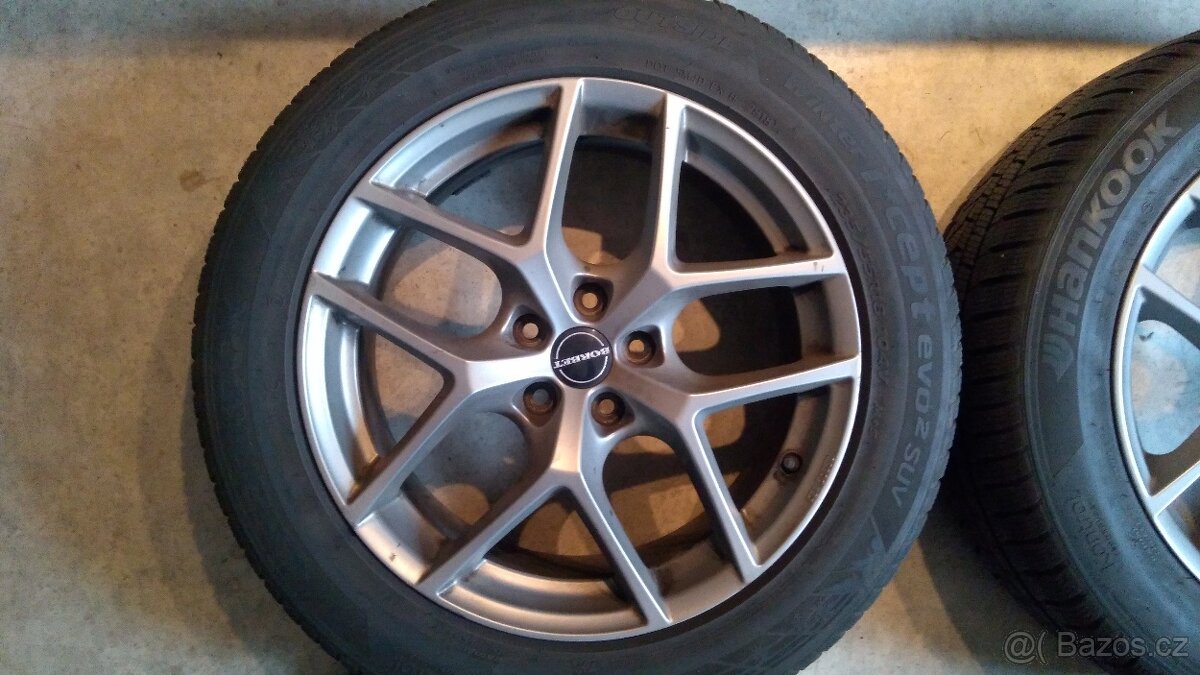 alukola Borbet 18",8JxH2+zimní Hankook Winter Icept