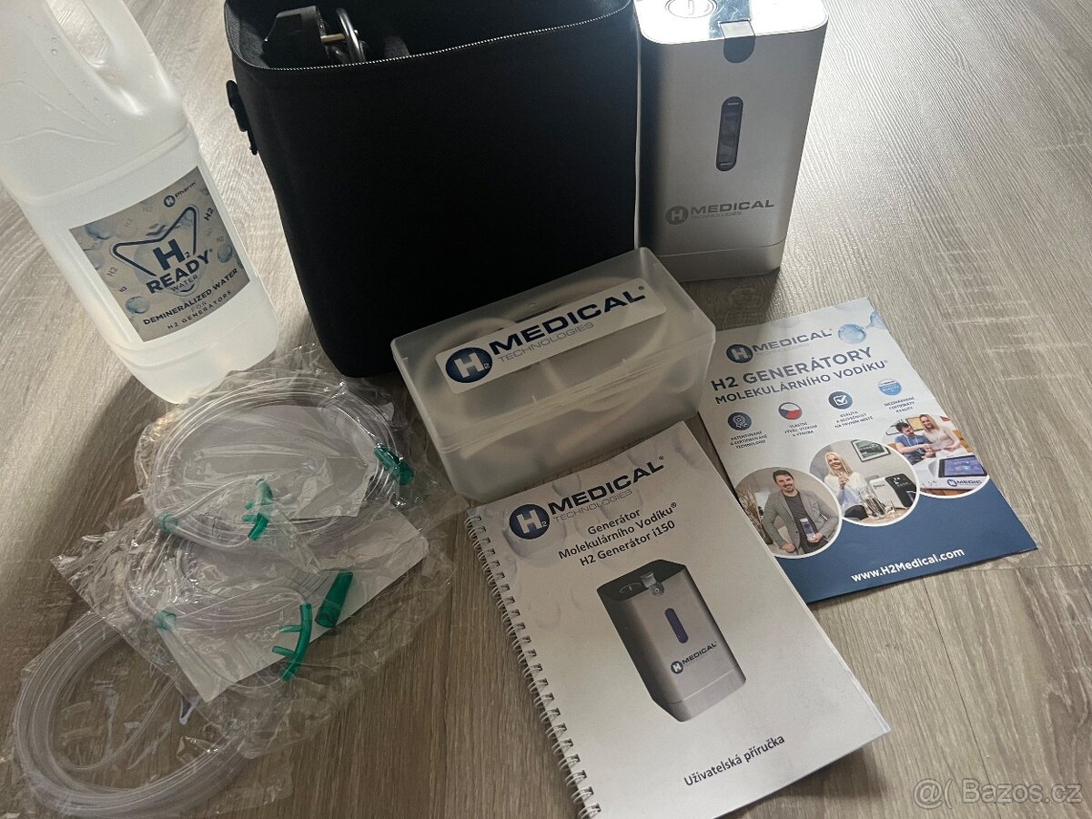 Hydrogen generátor i150 H2 inhalátor molekulárního vodíku
