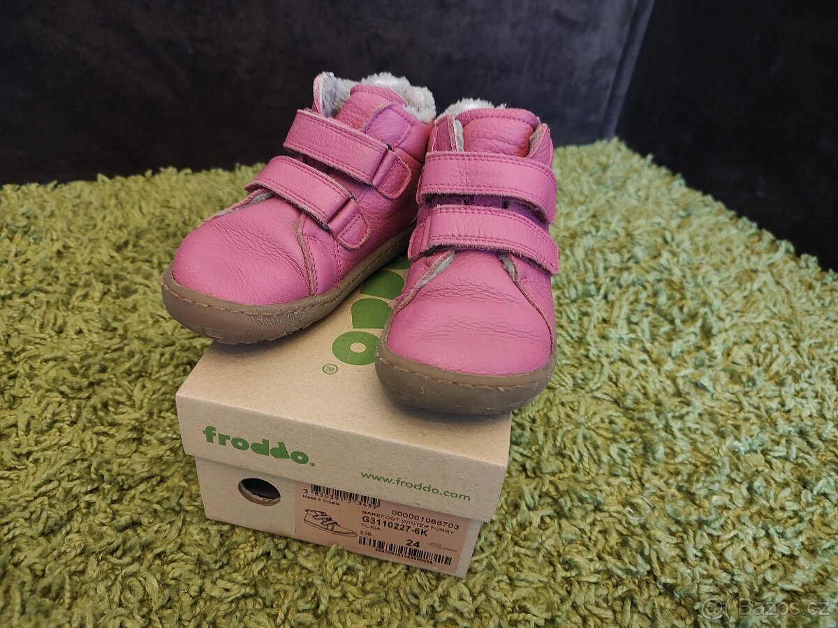 Zimní Barefoot boty Frodo vel. 24