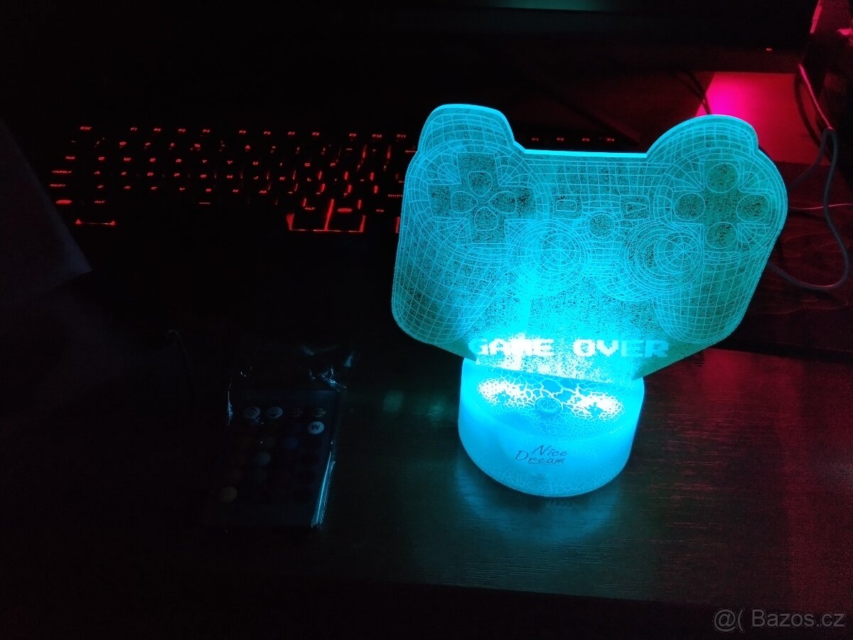 RGB lampička - různé tvary