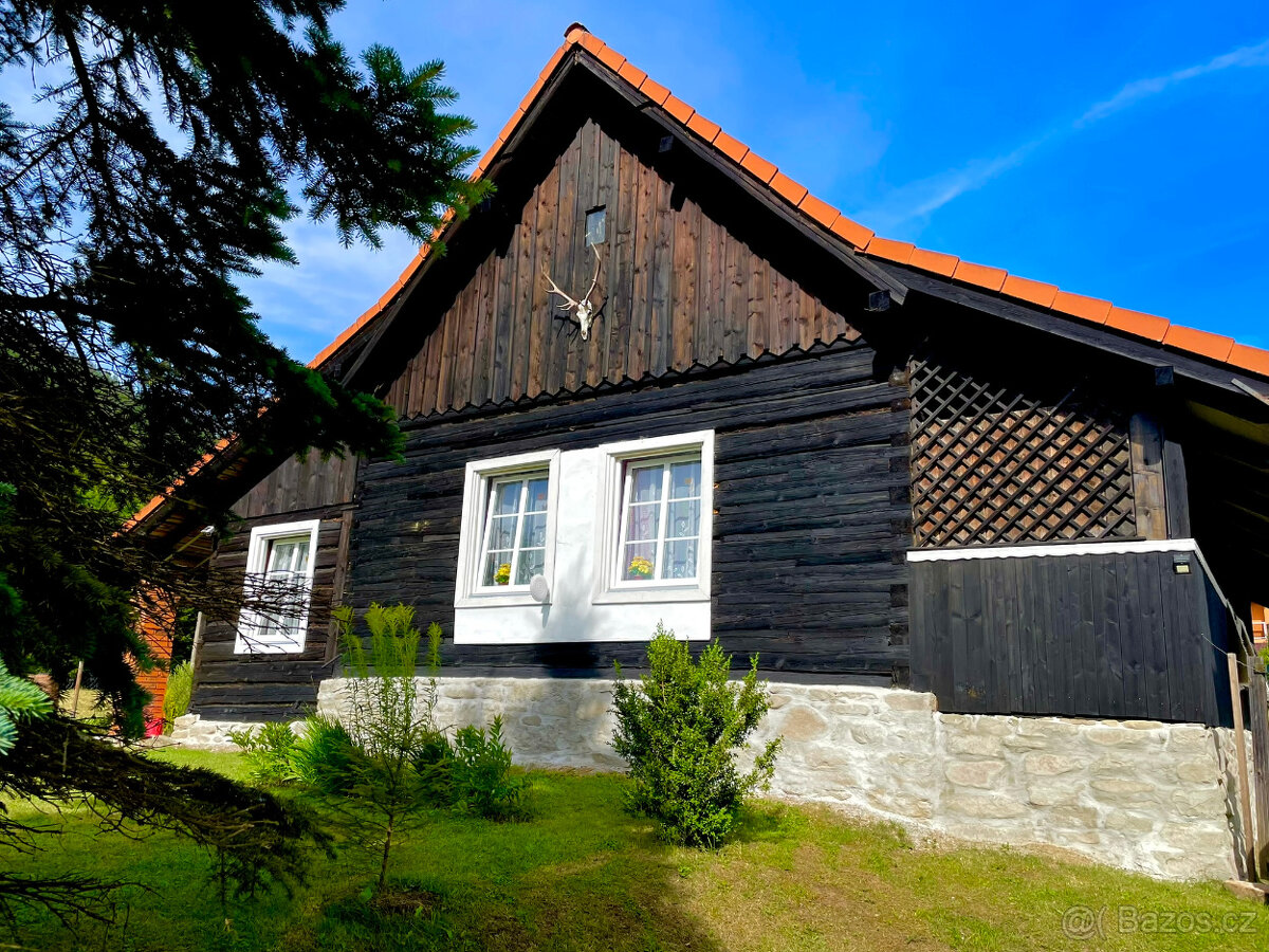 Prodej chalupy 100m2, pozemek 701 m2