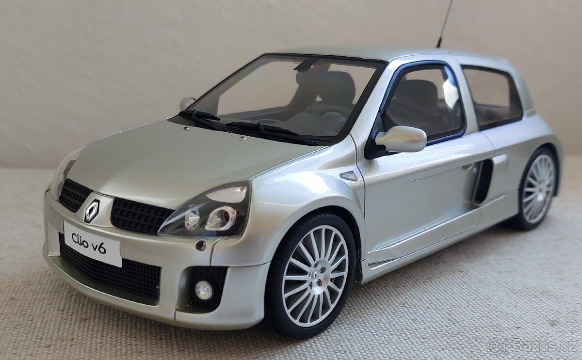 Model Renault Clio Phase 2 V6, 1:18 Otto Mobile