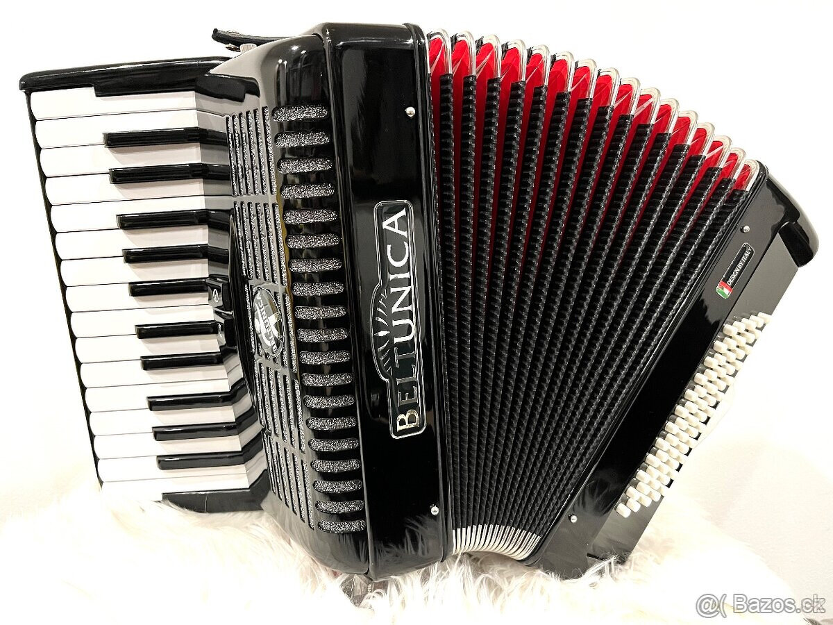 Predám nový akordeón BELTUNICA Vivaldi- De Luxe 60 basový- n