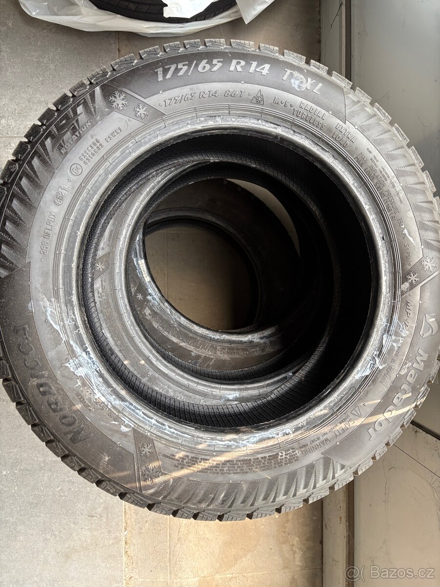 4x zimní pneumatiky 175/65 r14 Matador