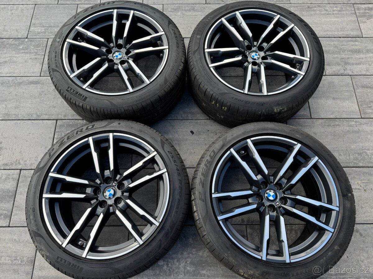 Originál alu kola Bmw X3M 5x112 R20 letní zánovní