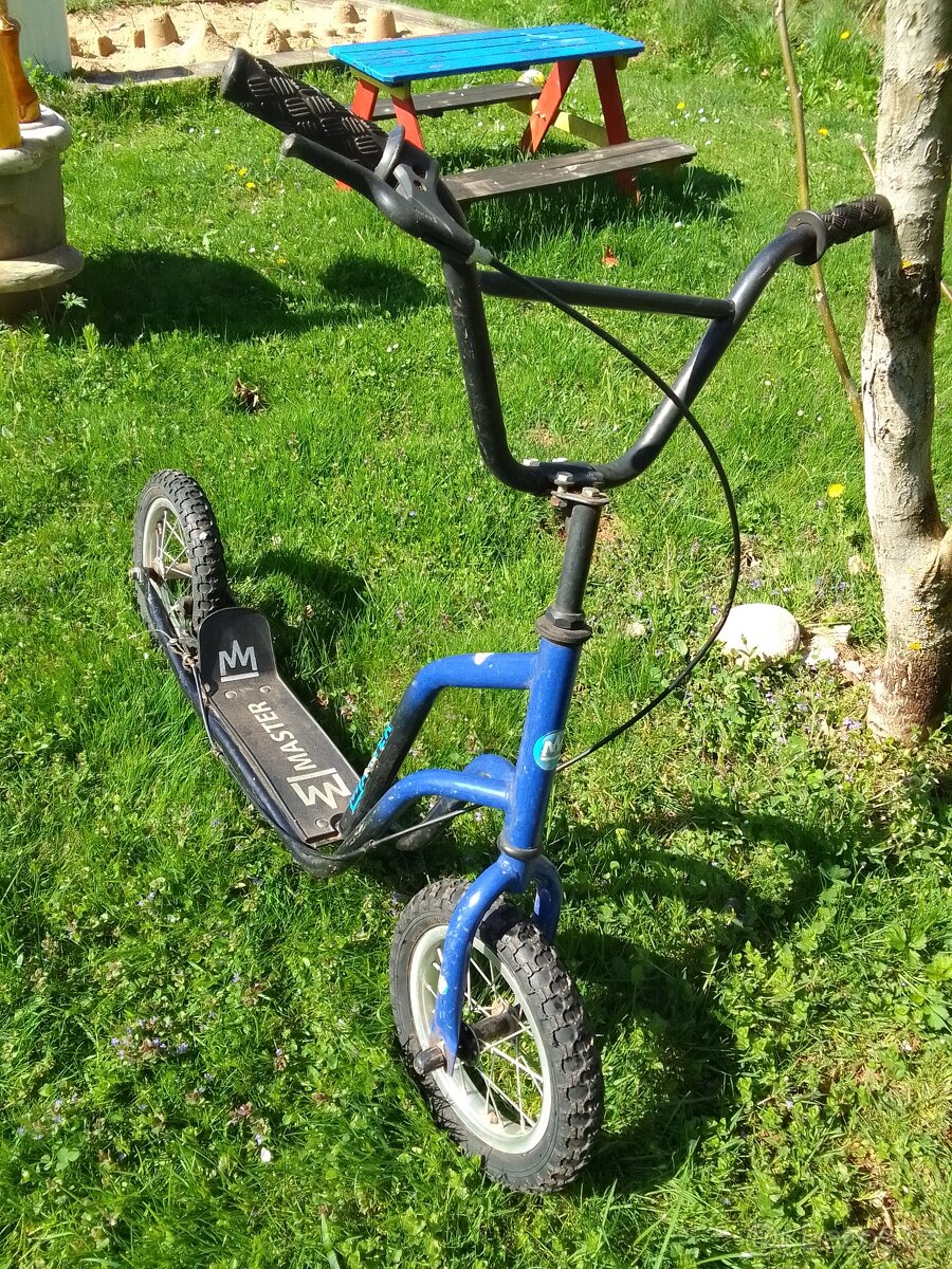 Koloběžka modrá master