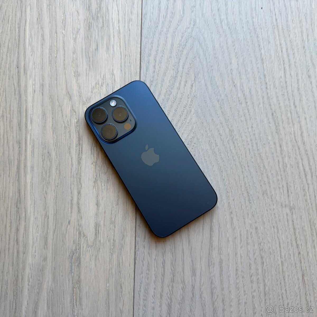 APPLE IPHONE 15 PRO 128GB MODRÝ TITAN-BATERIE 96%-ZÁRUKA
