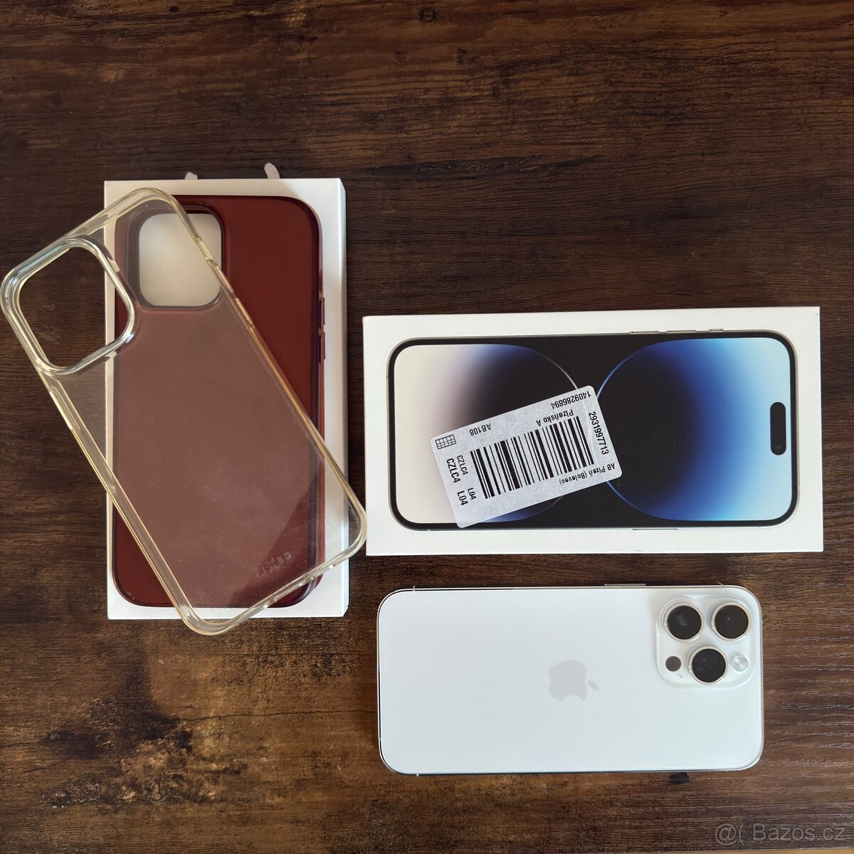 Apple iPhone 14 Pro Max 128 GB, stříbrný